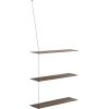 WOUD Stedge 3 Hylde 80 cm, R�get Eg/Sort
