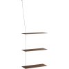 WOUD Stedge 3 Hylde 60 cm, R�get Eg/Sort