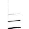 WOUD Stedge XL Hylde 80 cm, Sort/St�l