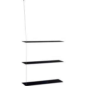 WOUD Stedge XL Hylde 80 cm, Sort/St�l