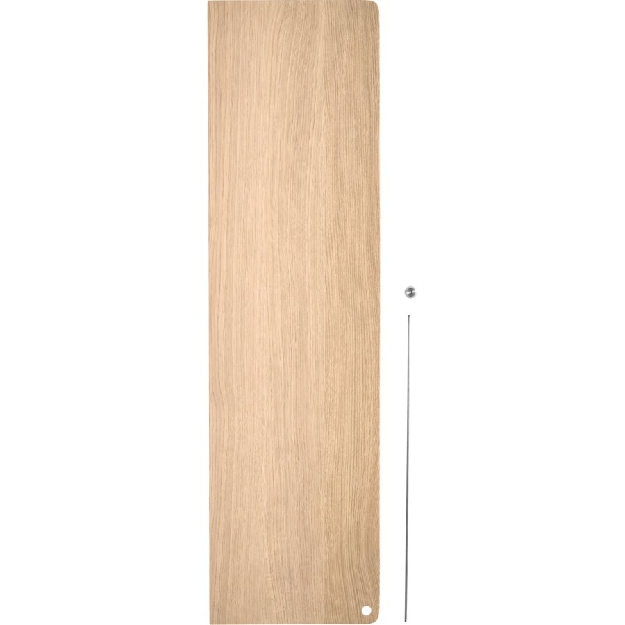 WOUD Stedge Add-on Hylde 80 cm, Hvidpigmenteret Eg/St�l