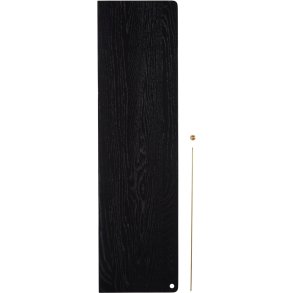 WOUD Stedge Add-on Hylde 80 cm, Sort/Messing