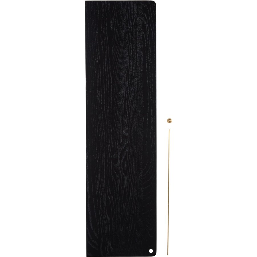 WOUD Stedge Add-on Hylde 80 cm, Sort/Messing