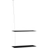 WOUD Stedge Hylde 60 cm, Sort Eg/St�l