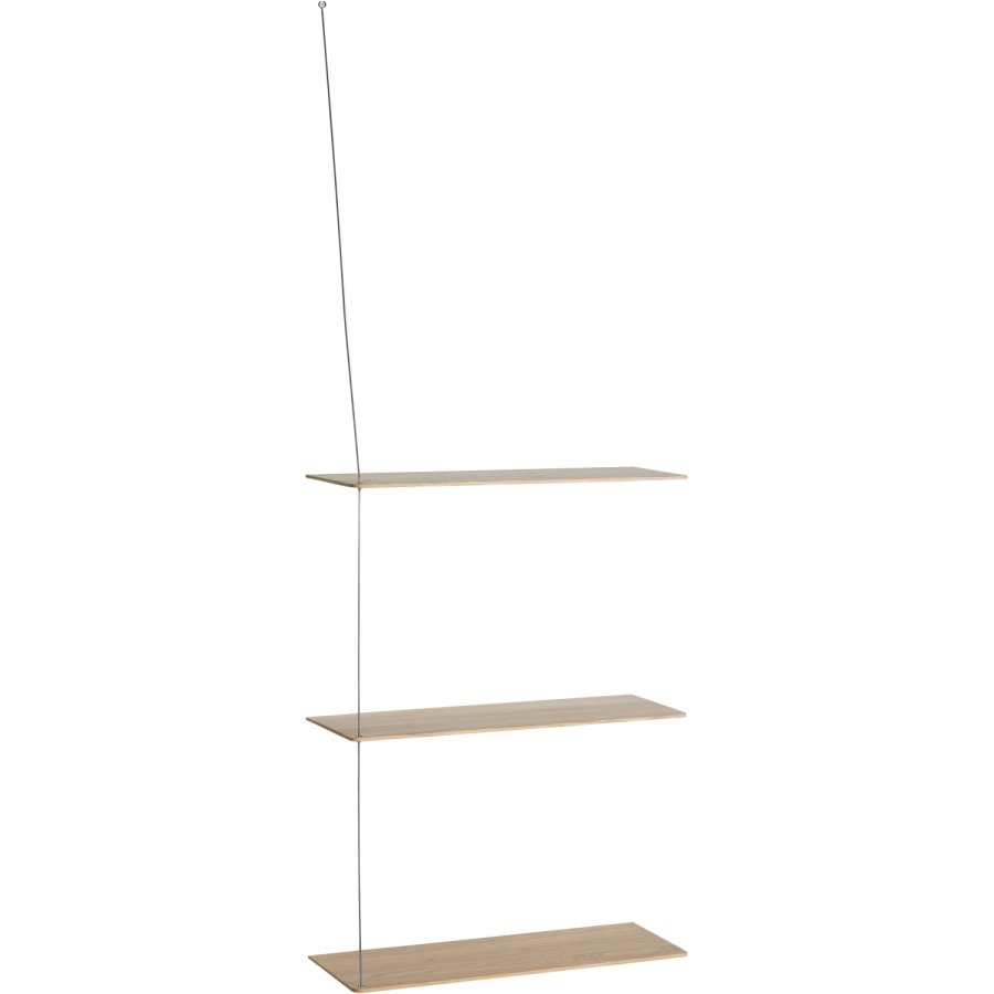 WOUD Stedge Hylde XL 60 cm, Hvidpigmenteret Eg/St�l