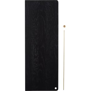 WOUD Stedge Add-on Hylde 60 cm, Sort/Messing
