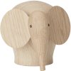 WOUD Nunu Elefant 9,5 cm, Eiche