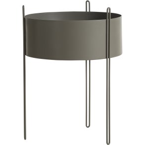 WOUD Pidestall Blumenkbel H55 cm, Taupe