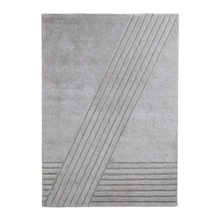 WOUD Kyoto Decke 170x240 cm, Grau