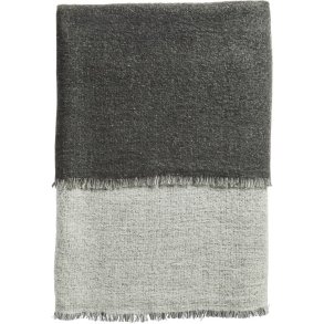 WOUD Double Decke 125x180 cm, Dunkelgrau/Hellgrau