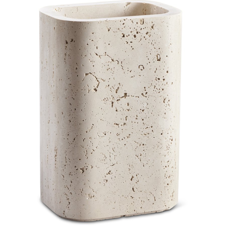 Wabi Sabi Nordische Schilfrohrvase H30 cm, Beige