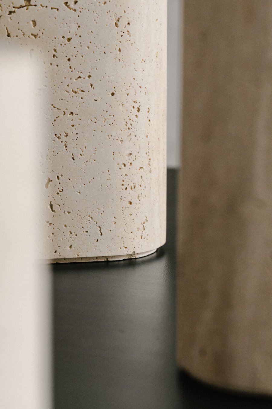 Wabi Sabi Nordische Schilfrohrvase H30 cm, Beige