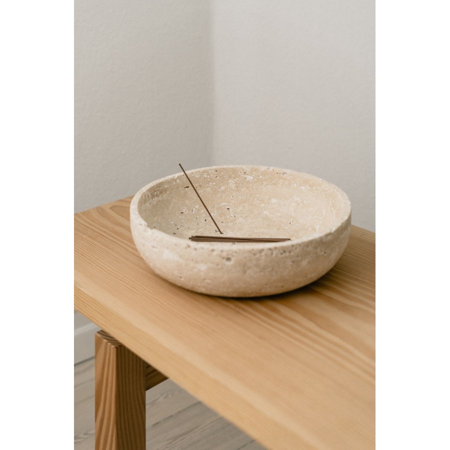 Wabi Sabi Nordic Rosehip Schale 30 cm, Beige