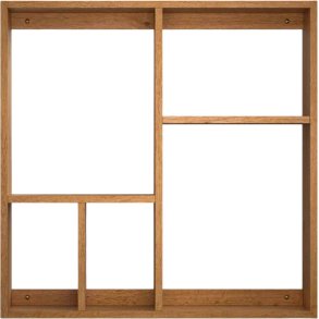 We Do Wood Fivespace Regal 48x48 cm, Eiche