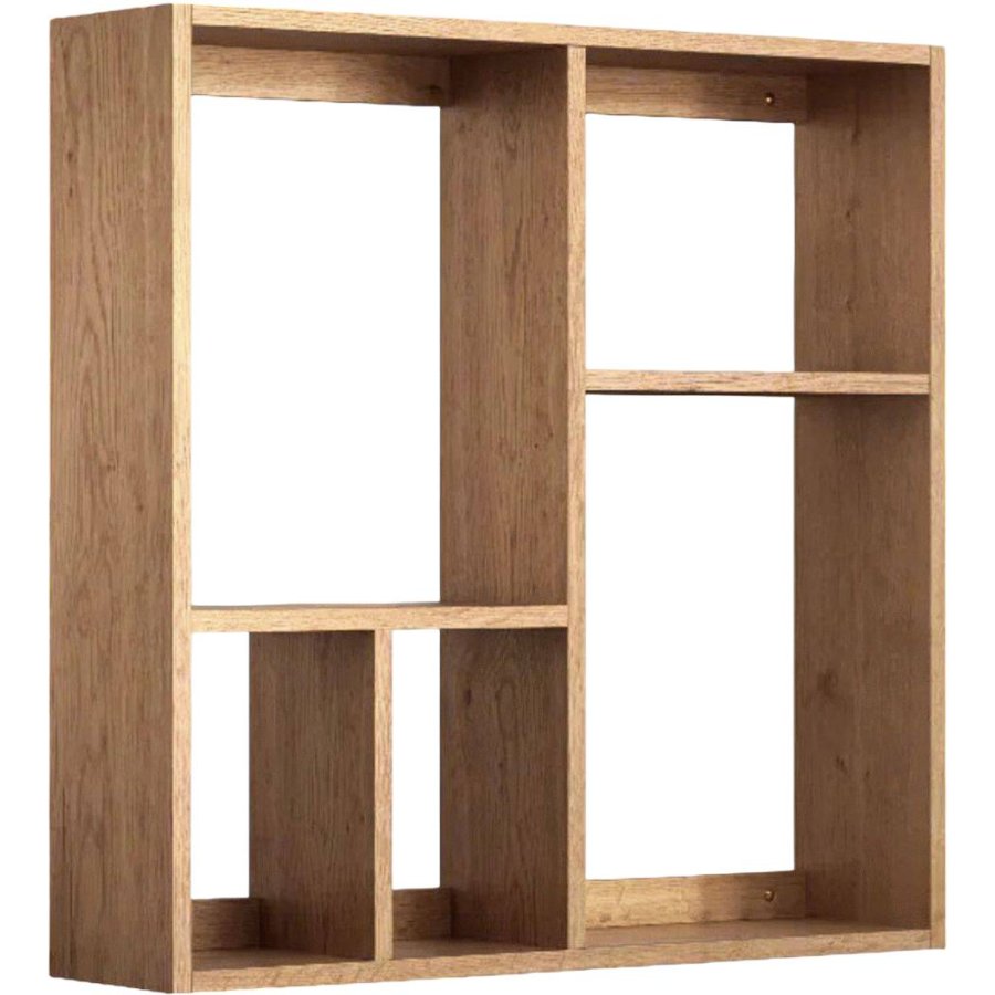 We Do Wood Fivespace Regal 48x48 cm, Eiche