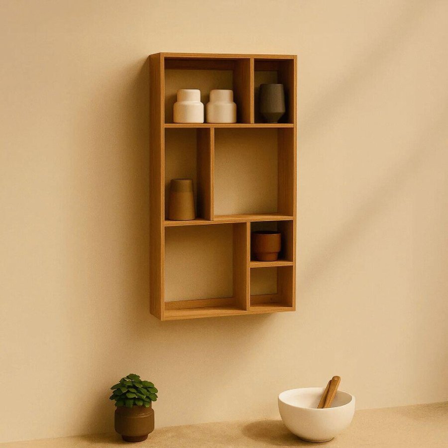 We Do Wood Sevenspace Regal 85x48 cm, Eiche