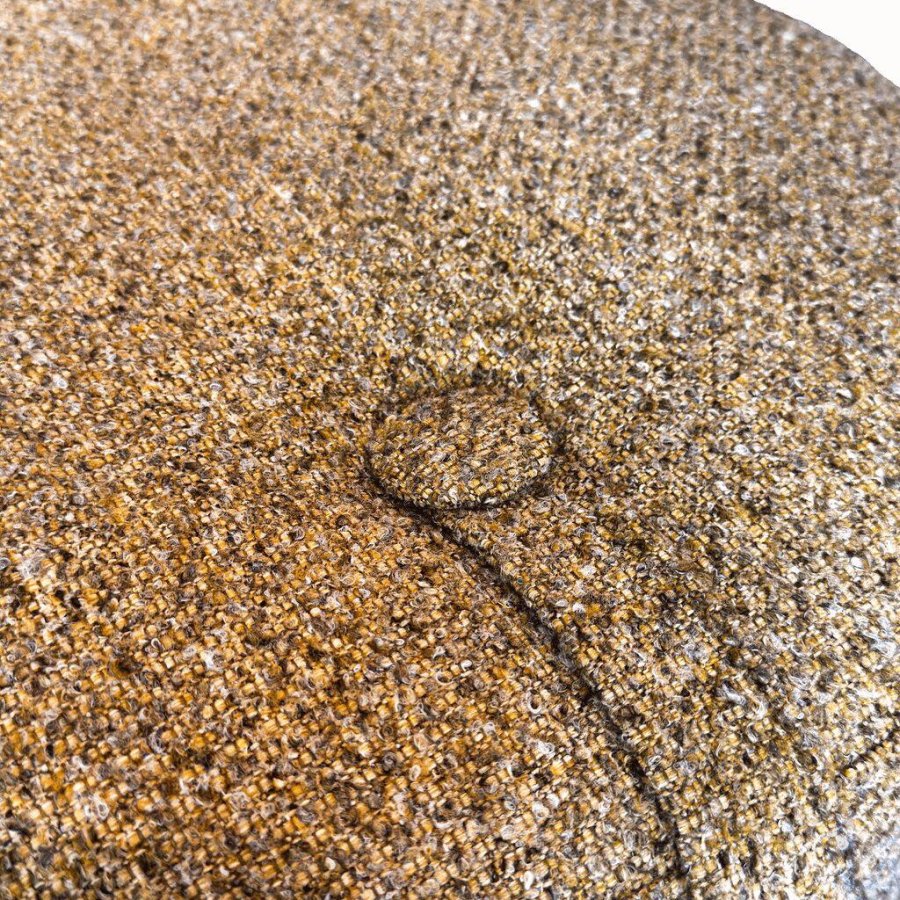 We Do Wood DesignBite Pouf �58 cm, Mustard