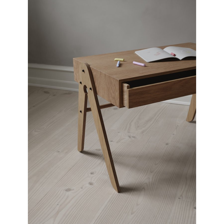 We Do Wood Geo's Tisch 70 cm, Eiche Furnier