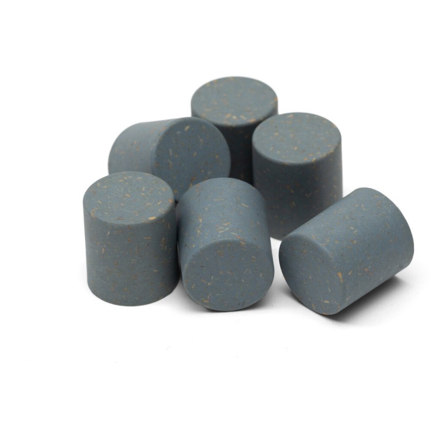 We Do Wood Scoreboard Dots 6er Set 1.8 cm, Light Blue Sky