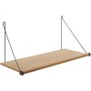 We Do Wood Loop Hylde 72 cm, Eg/Sort Stl
