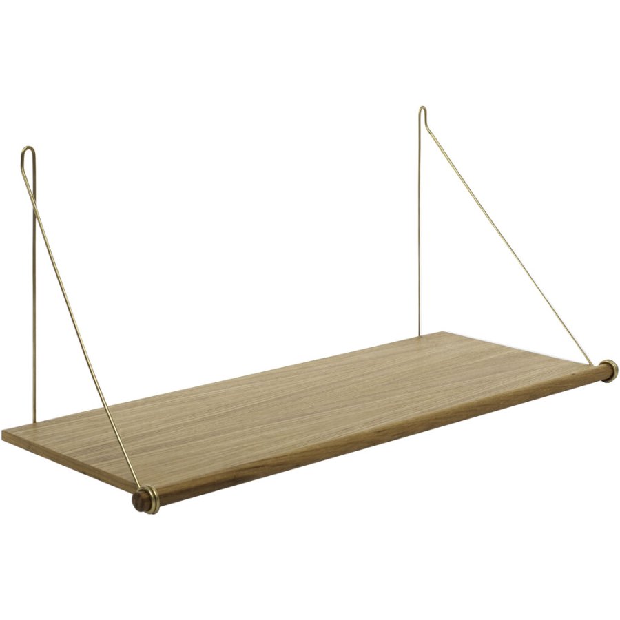 We Do Wood Loop Hylde 72 cm, Eg/Messing