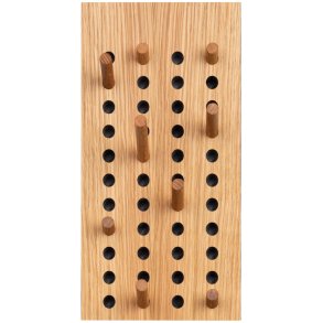 We Do Wood Scoreboard Knagerkke Vertikal 36 cm, Egefiner