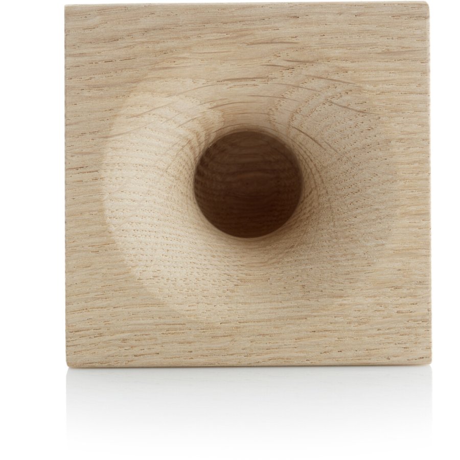 We Do Wood Sono Ambra Smartphone Lautsprecher 8 cm, Eiche wei gebeizt