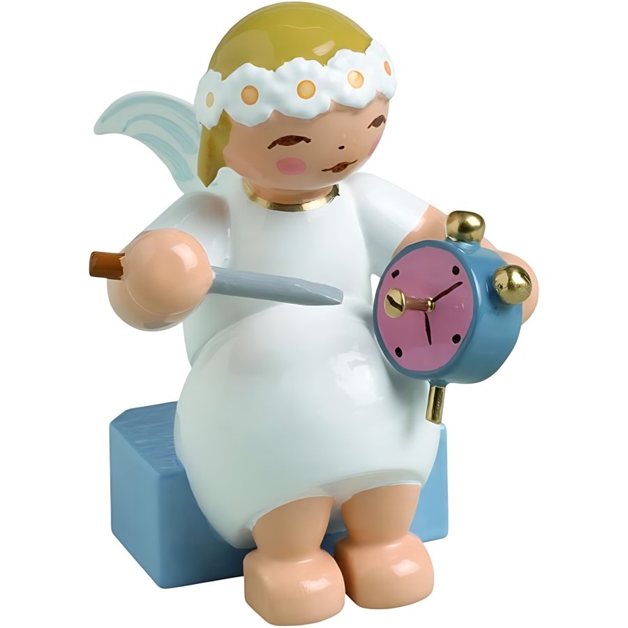 Wendt & K&uuml;hn Marguerite Angels, Engel Siddende m. V�kkeur