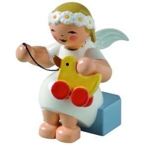 Wendt & K&uuml;hn Marguerite Angels, Engel Siddende m. Leget�jsand