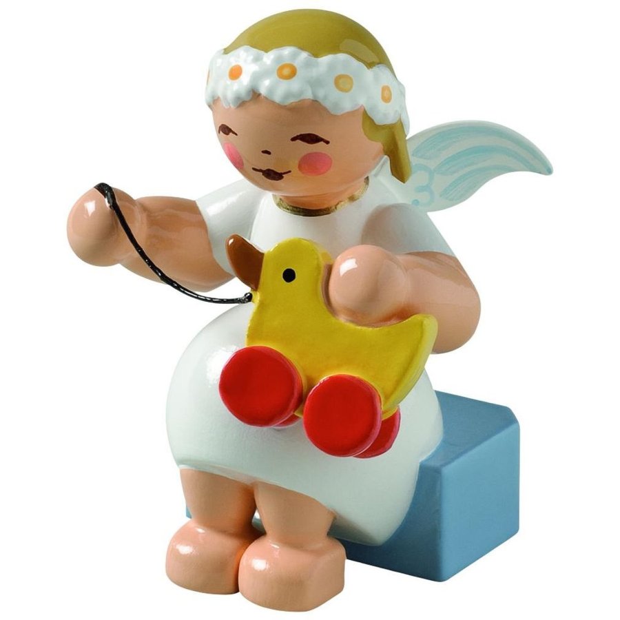 Wendt & K&uuml;hn Marguerite Angels, Engel Siddende m. Leget�jsand