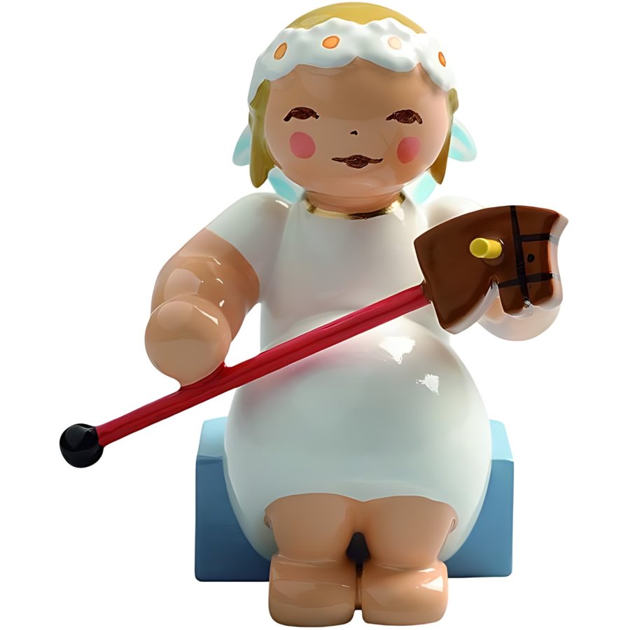 Wendt & K&uuml;hn Marguerite Angels, Engel Siddende m. K�phest