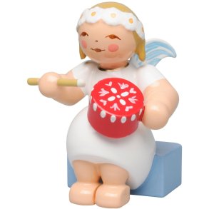 Wendt & K&uuml;hn Marguerite Angels, Engel Siddende m. �ske