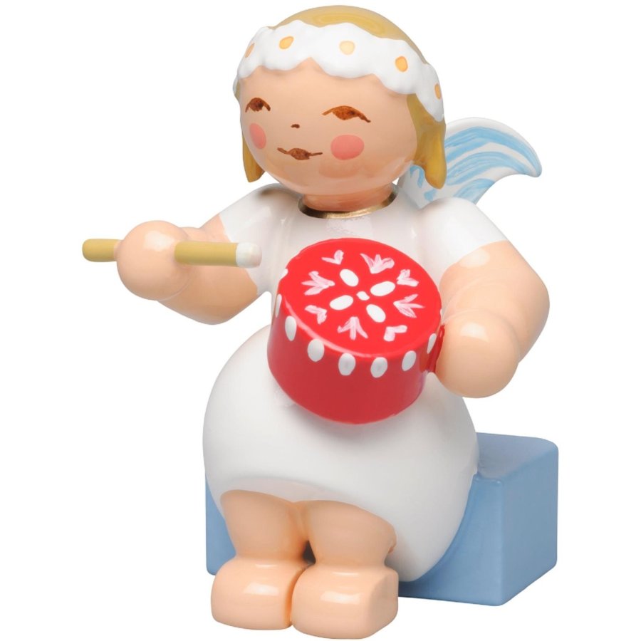 Wendt & K&uuml;hn Marguerite Angels, Engel Siddende m. �ske