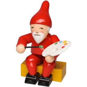 Wendt & K&uuml;hn Gnomes, Nisse m. Pensel og Palette