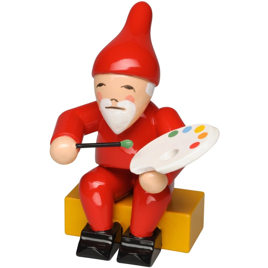 Wendt & K&uuml;hn Gnomes, Nisse m. Pensel og Palette