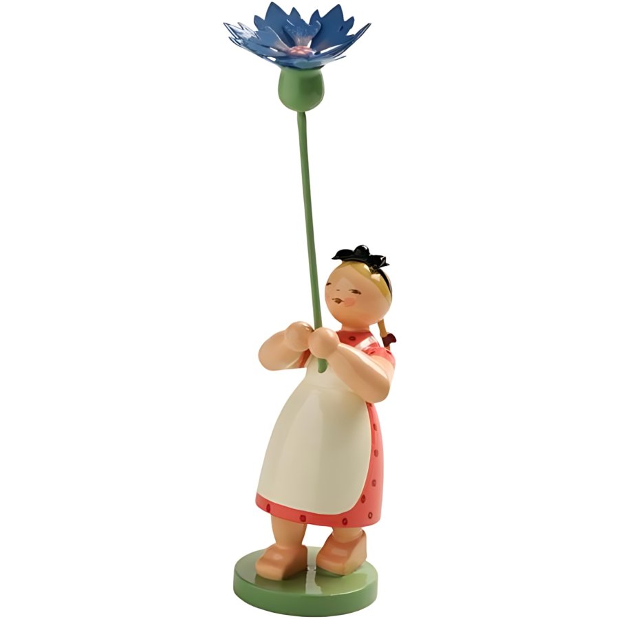 Wendt & K&uuml;hn Blossom Kinder, Pige m. Kornblomst
