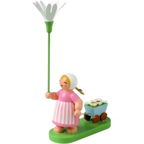 Wendt & K&uuml;hn Blossom Kinder, Pige m. Stjerneblomst