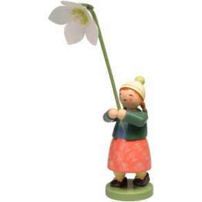 Wendt & K&uuml;hn Blossom Kinder, Pige m. Julerose