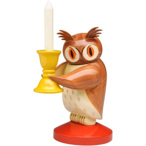 Wendt & K&uuml;hn Animal Companions, Ugle m. Lysestage