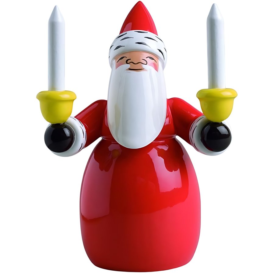 Wendt & K&uuml;hn Santa Clauses, Julemand m. Lysestager