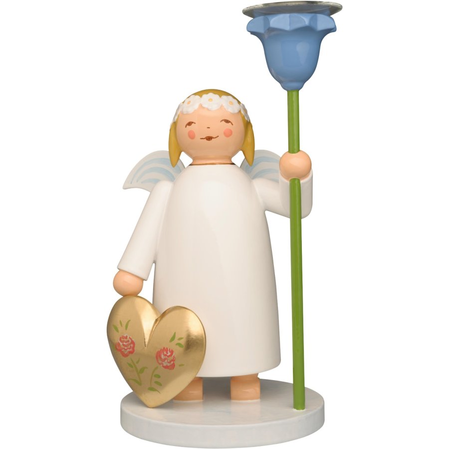 Wendt & K&uuml;hn Marguerite Angels, Engel m. Hjerte og Tr�lys