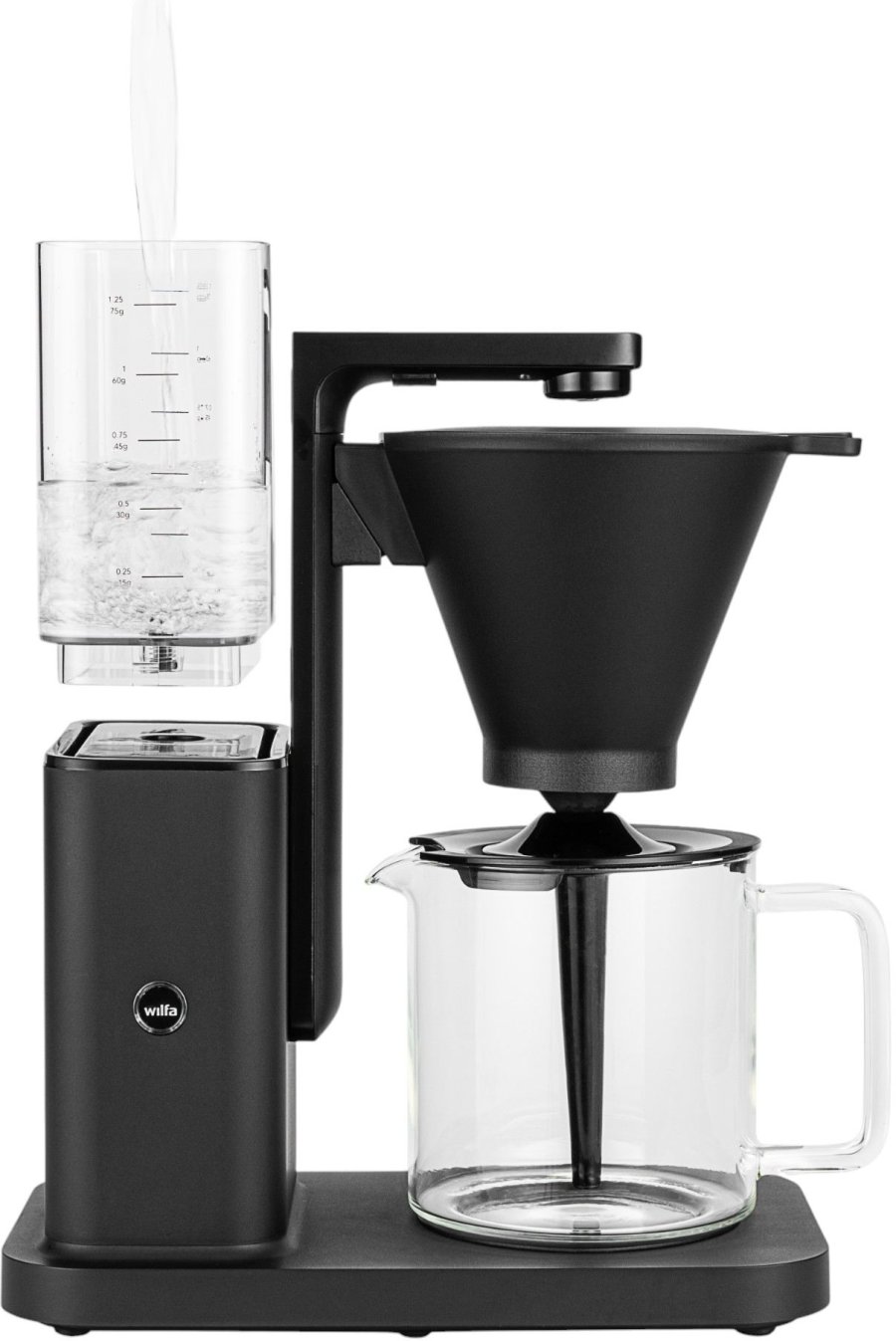 Wilfa Zense Kaffemaskine 1,25 L, Sort