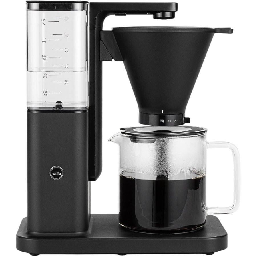 Wilfa Zense Alux Kaffemaskine m. Doseringsmler 1,25 L, Aluminium