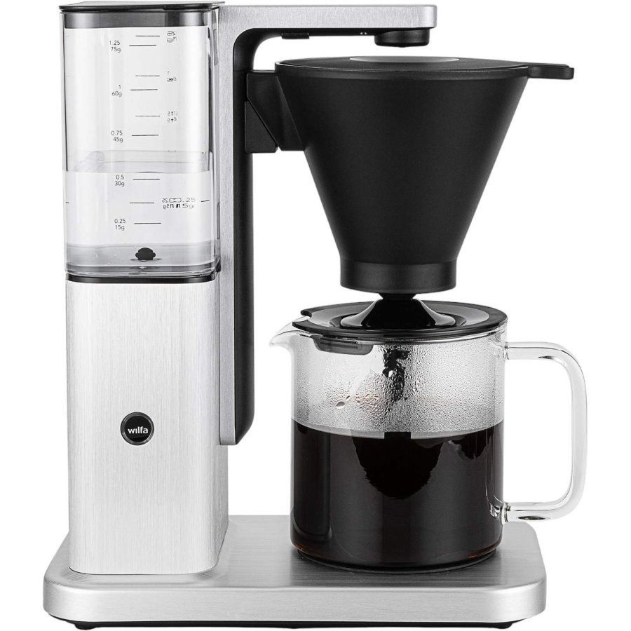 Wilfa Zense Alux Kaffemaskine 1,25 L, Aluminium