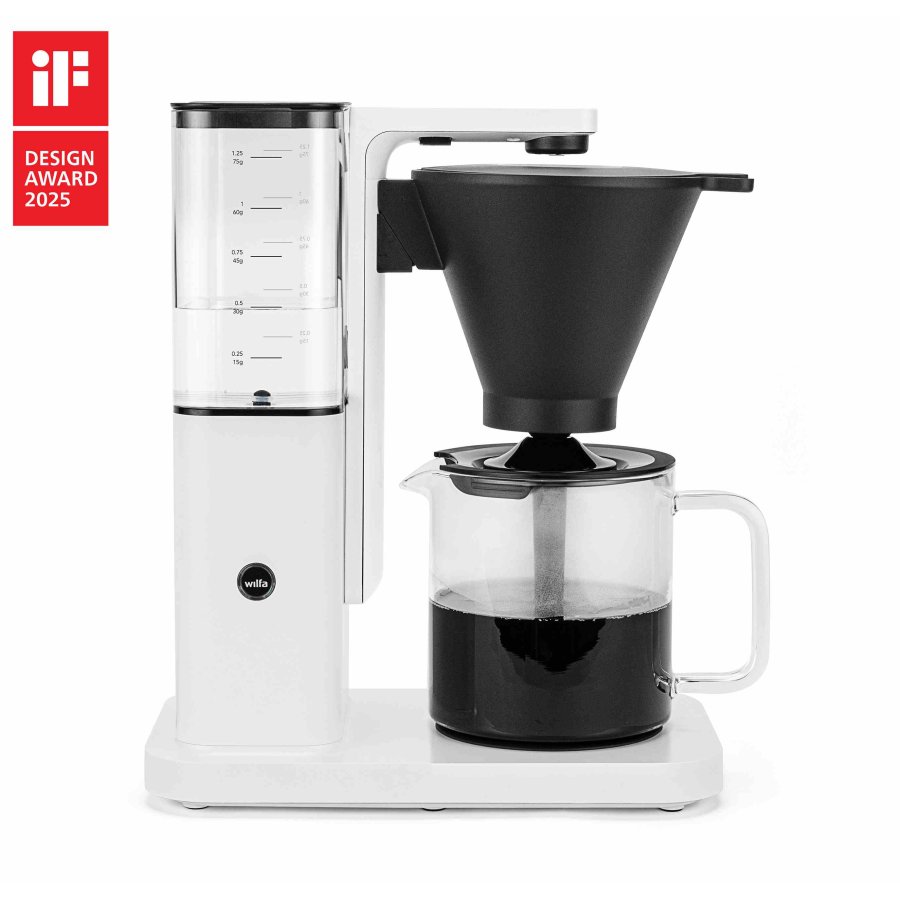Wilfa Zense Kaffemaskine 1,25 L, Hvid