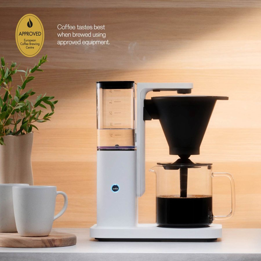Wilfa Zense Kaffemaskine 1,25 L, Hvid