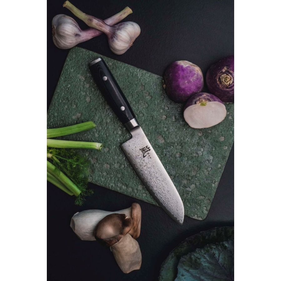 Yaxell RAN Santoku Messer 16,5 cm