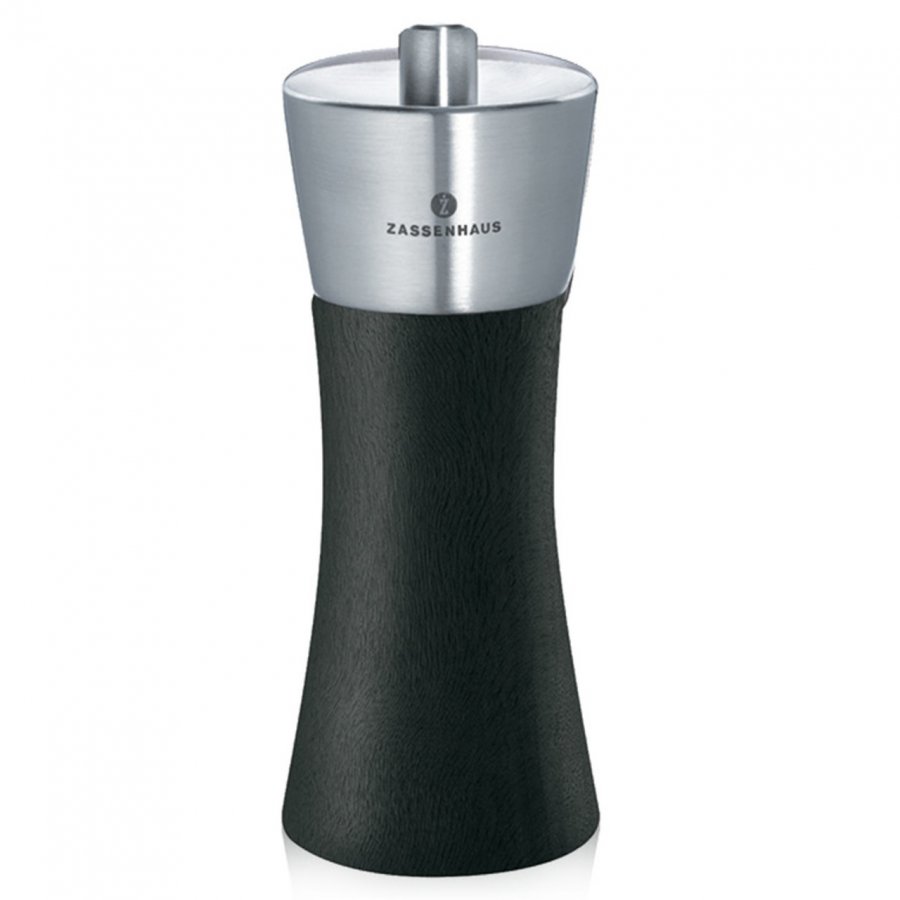 Zassenhaus Augsburg peberkvrn 14 cm, sort/stl
