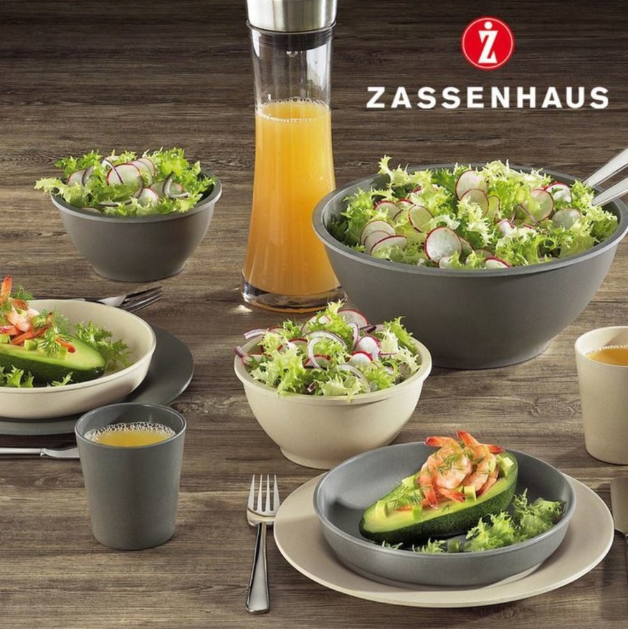 Zassenhaus Skl Eco-line, gr, bambus, 14,5 cm