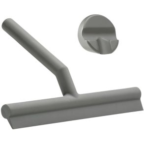 Zone Denmark Duschabzieher mit Halterung, Grau